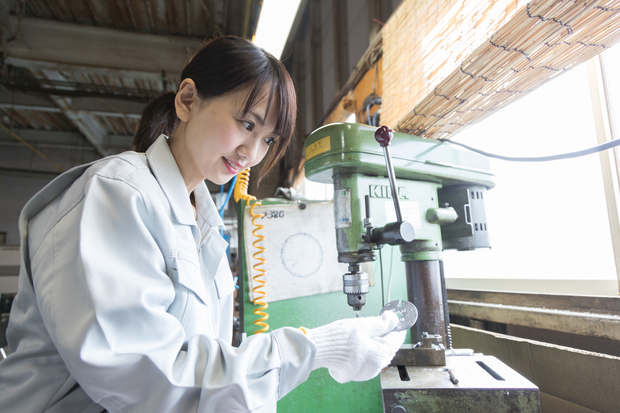 女性でも工場で働けるの？